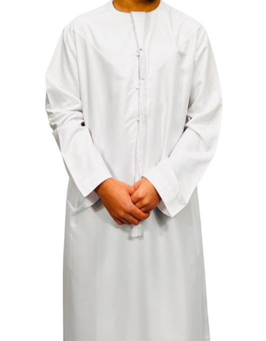 White (Emirati Thobe)